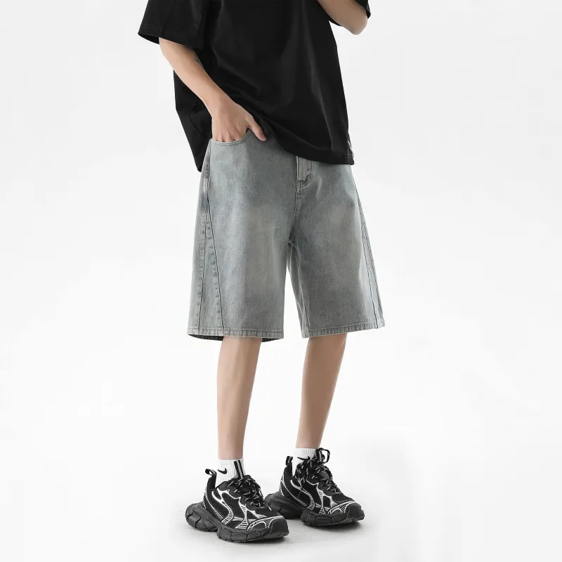 Nuthink Denim Shorts Unisex-10