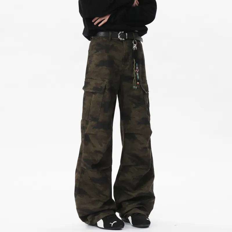 Nuthink Jeans Unisex Camouflage-5