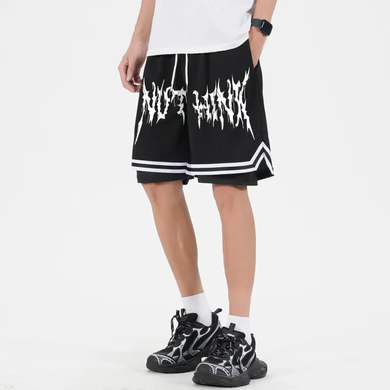 Nuthink Casual Shorts Unisex-8