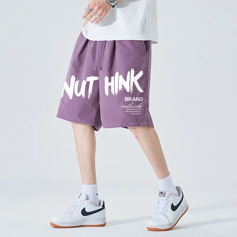 Nuthink Casual Shorts Unisex-12