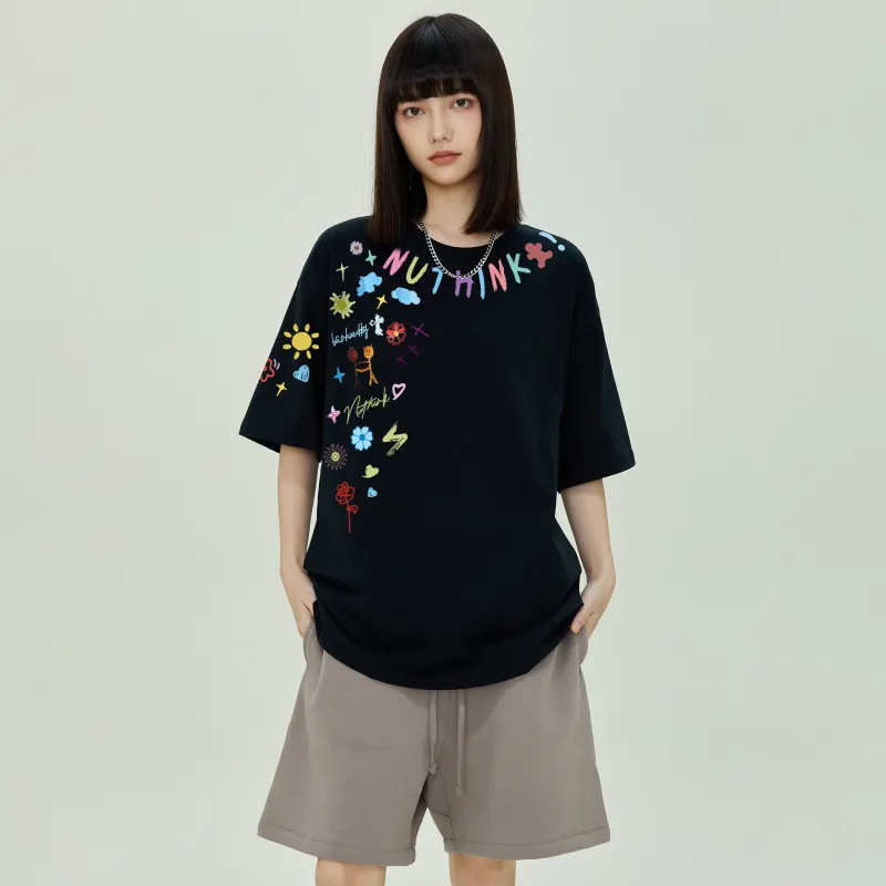 Nuthink T Shirts Unisex-3