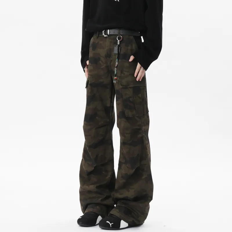Nuthink Jeans Unisex Camouflage-3