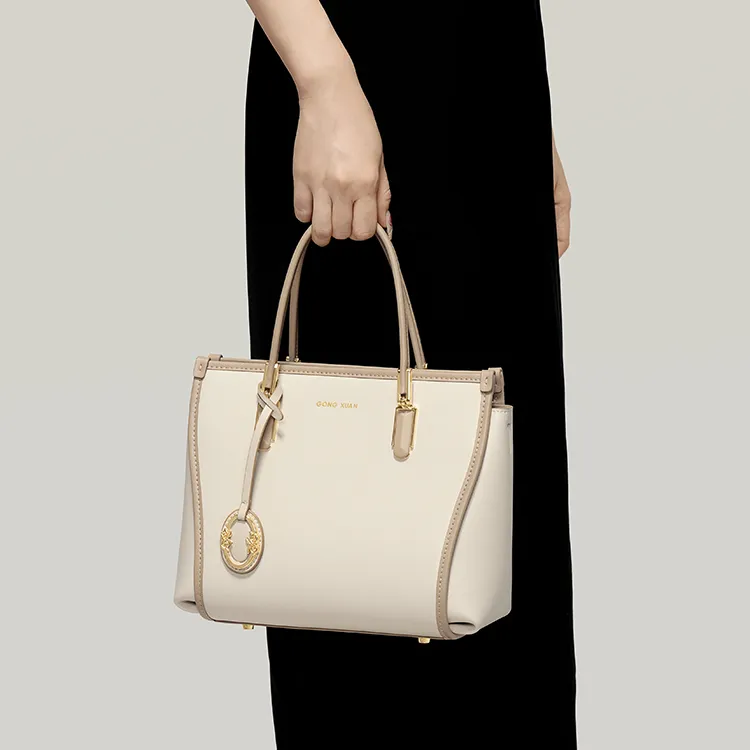 Gong Xuan Handbags Field Coffee Apricot-10
