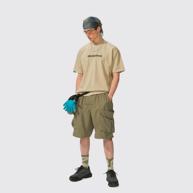 NOTHOMME Monterest Shun Time Wilderness Casual Shorts Unisex-4