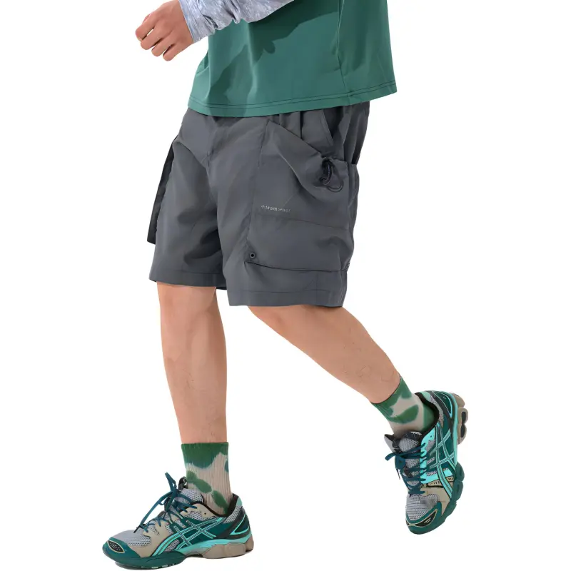 NOTHOMME Monterest Shun Time Wilderness Cargo Shorts Unisex-8
