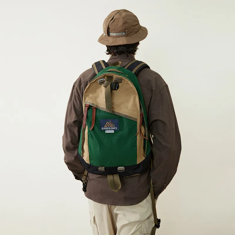 NOTHOMME GREGORY Polyamide Backpack Regular Unisex Khaki & Green-2