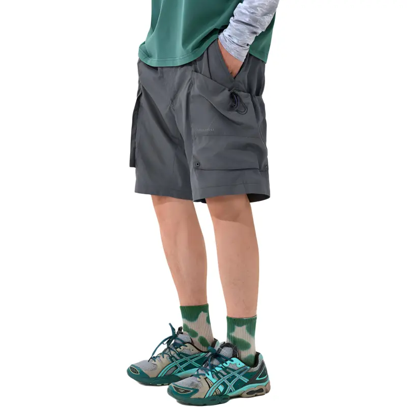 NOTHOMME Monterest Shun Time Wilderness Cargo Shorts Unisex-6