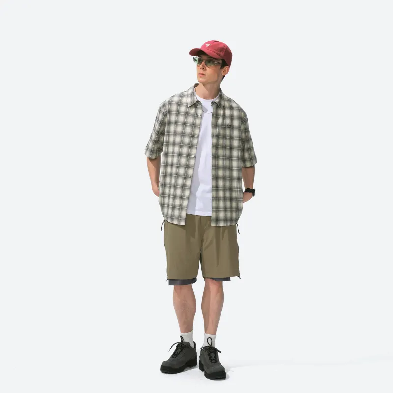 NOTHOMME Monterest Shun Time Wilderness Casual Shorts Unisex-2