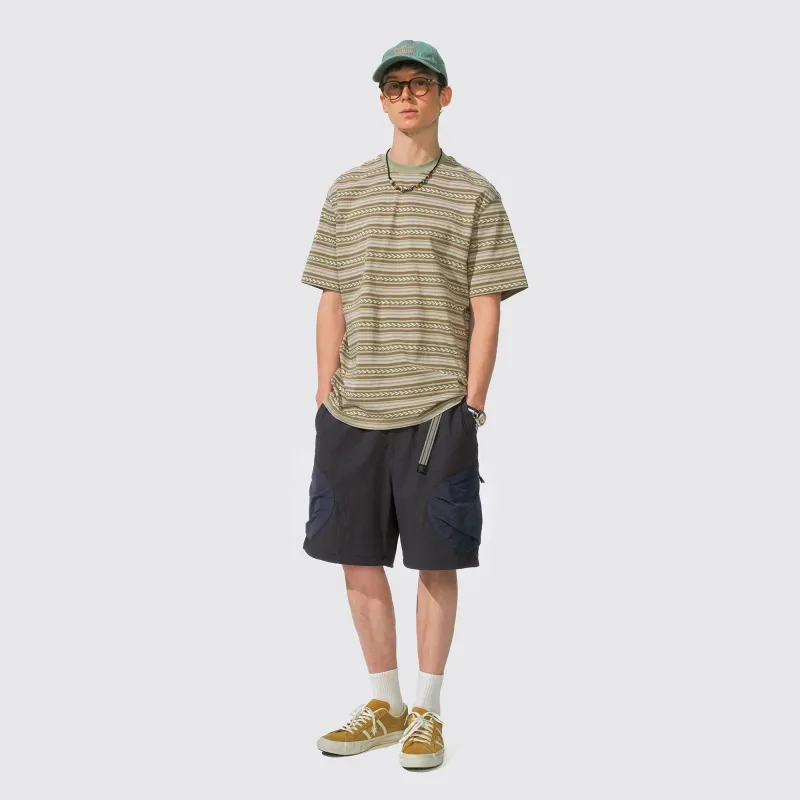NOTHOMME Monterest Shun Time Wilderness Cargo Shorts Unisex-2
