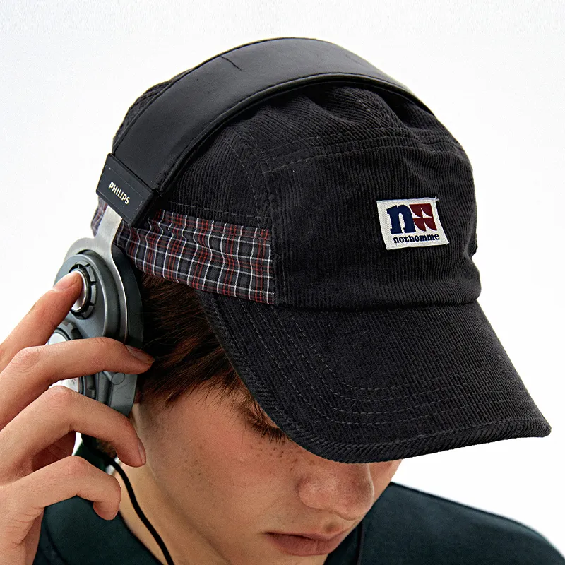 NOTHOMME Cotton Five Panel Baseball Cap Unisex-3