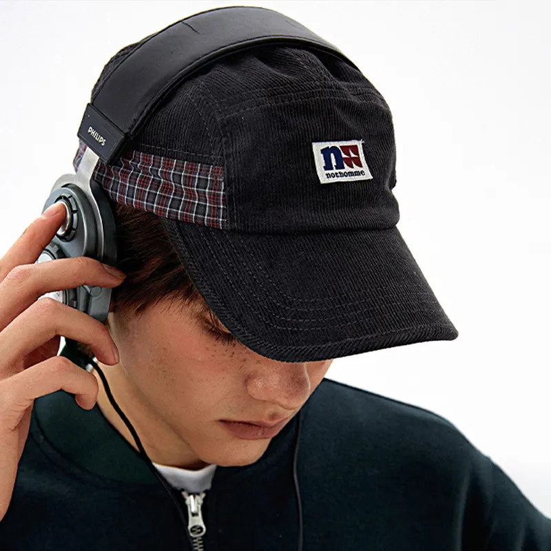 NOTHOMME Cotton Five Panel Baseball Cap Unisex-5