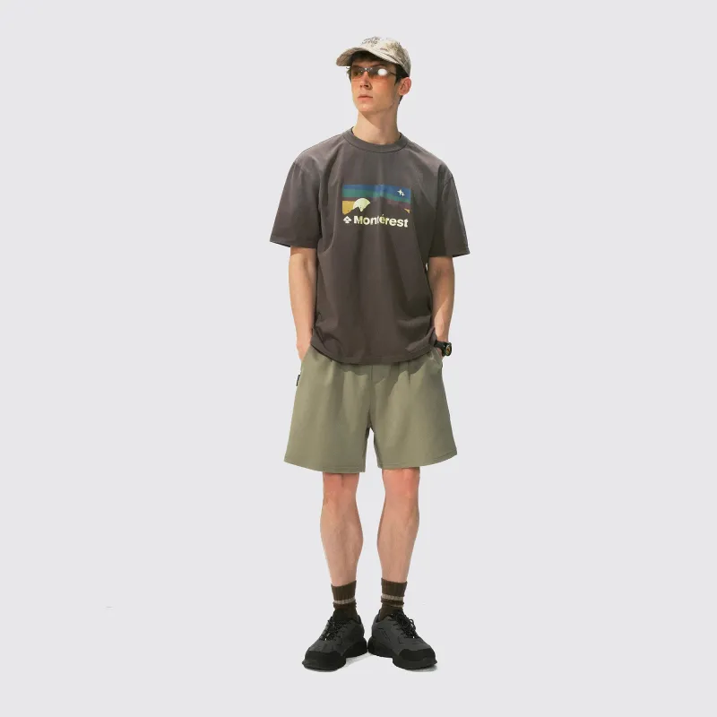 NOTHOMME Monterest Shun Time Wilderness Casual Shorts Unisex-7