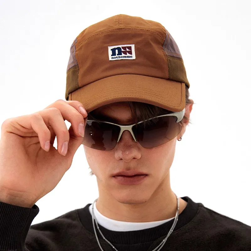 NOTHOMME Cotton Five Panel Baseball Cap Unisex-16