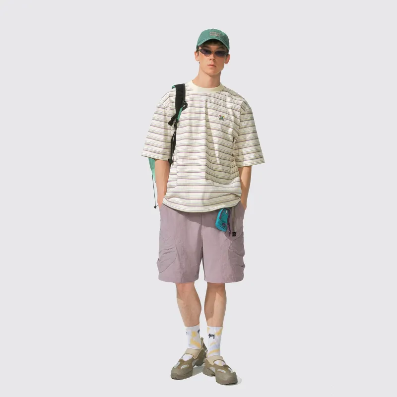 NOTHOMME Monterest Shun Time Wilderness Cargo Shorts Unisex-4
