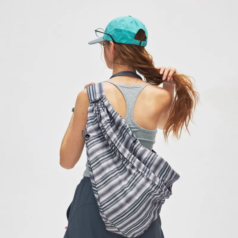 NOTHOMME Monterest Shun Time Wilderness Cotton Crossbody Bag Unisex Multicolor-4