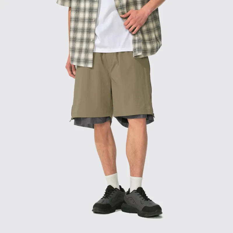 NOTHOMME Monterest Shun Time Wilderness Casual Shorts Unisex-1