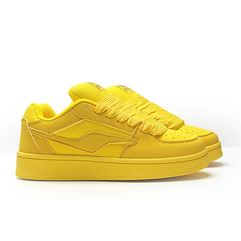 STUR YSN Wear resistant And Lightweight Low Top Skateboard Shoes Unisex Gold Coast-2