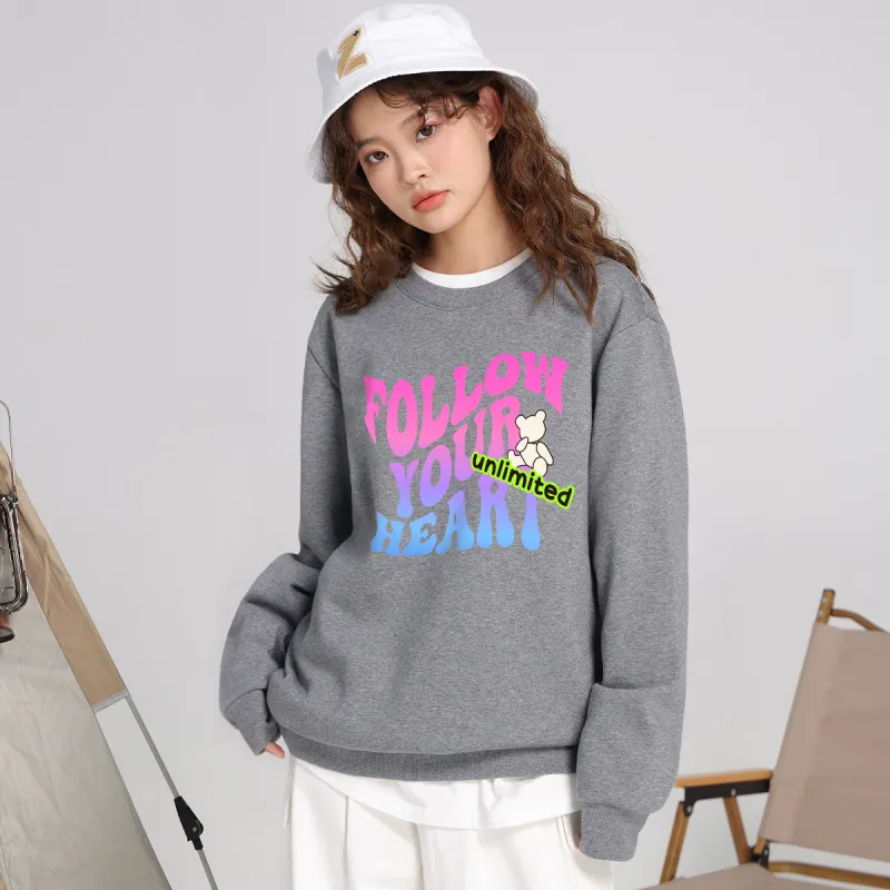 JEANSWEST Z Sweatshirt Unisex Dark Heather Gray-2