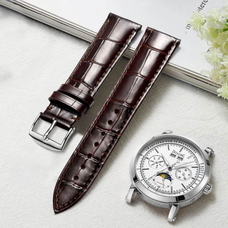 ZHISHENG All Compatibility Watch Band 12 24MM Genuine Leather Material-9
