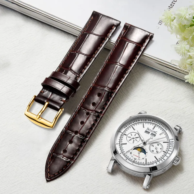 ZHISHENG All Compatibility Watch Band 12 24MM Genuine Leather Material-25