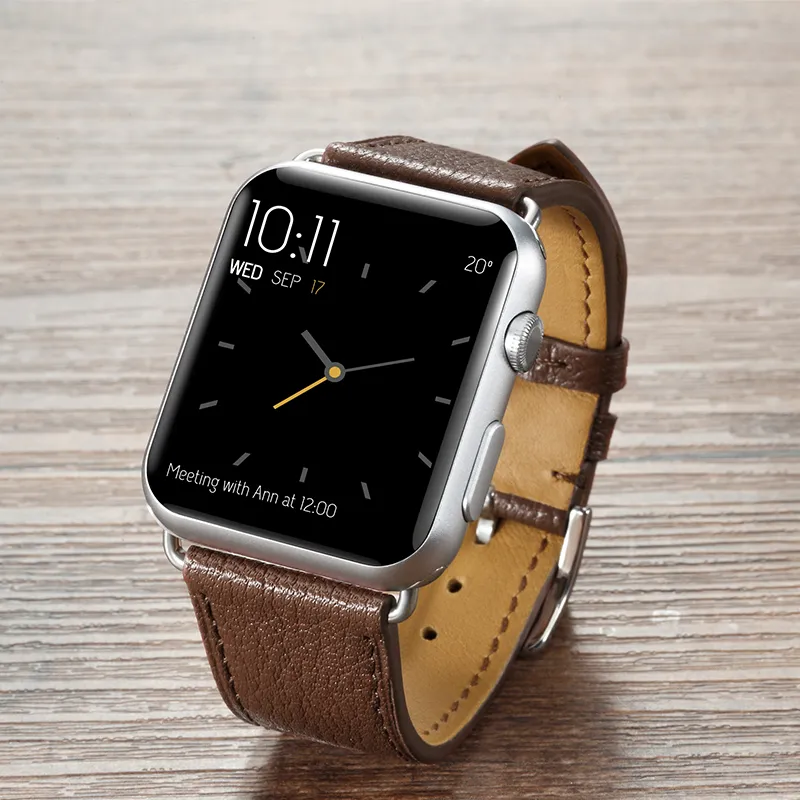ZHISHENG Apple Compatibility Watch Band 38 49MM Watch Dial All Genuine Leather Material-4
