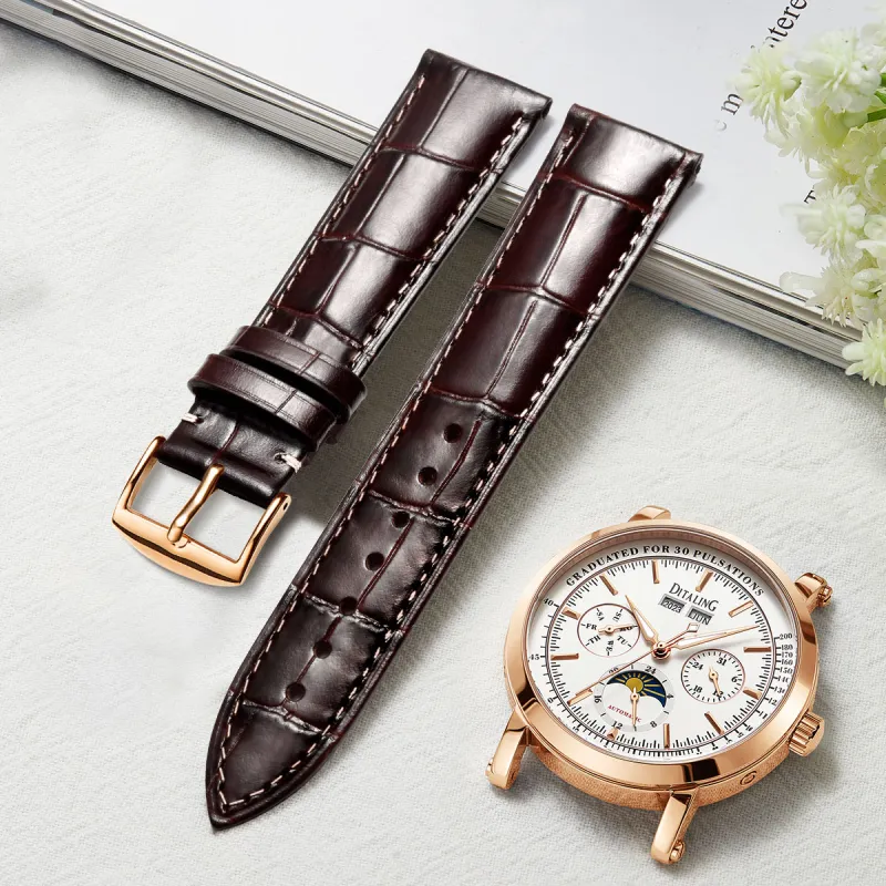 ZHISHENG All Compatibility Watch Band 12 24MM Genuine Leather Material-19