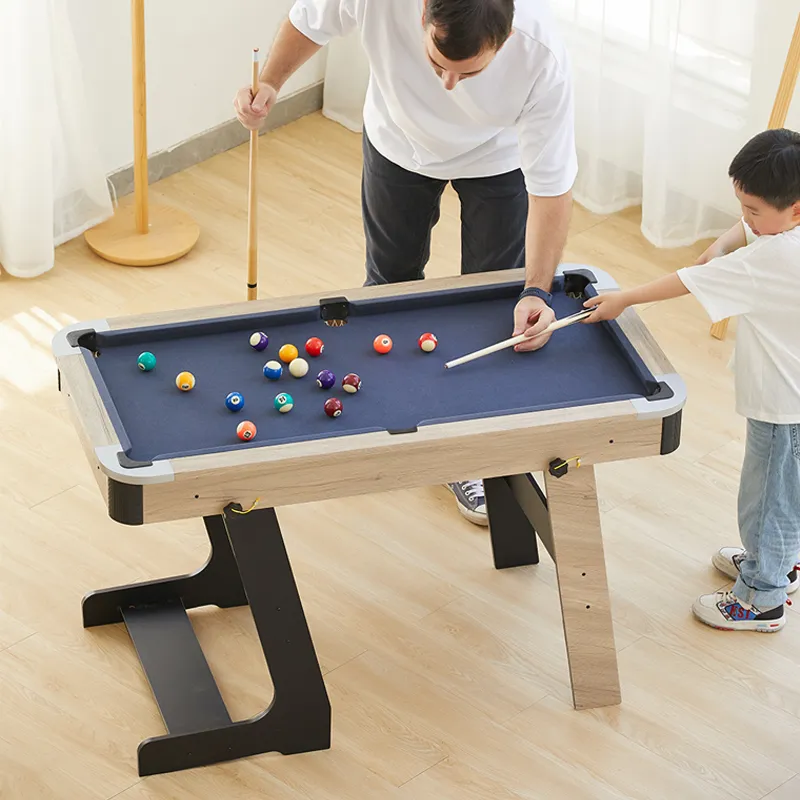 HUANGGUAN Foldable 3 in 1 Pool Table, Table Tennis Table, Study Desk, And Multi Use Coffee Table Board Games-1