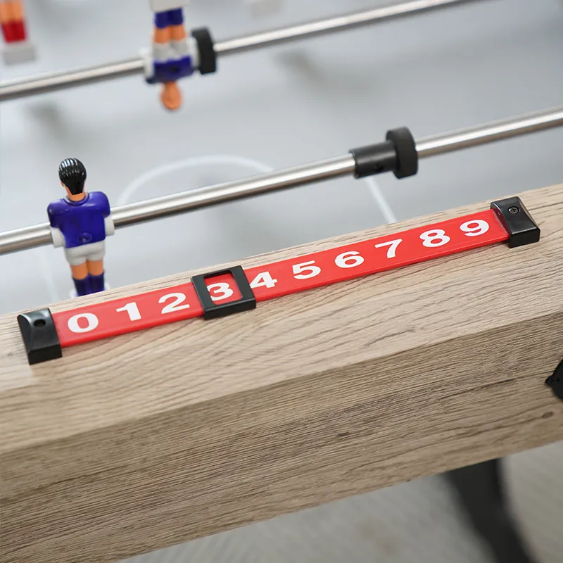HUANGGUAN Foldable 8 Rod Foosball Table For Adults And Kids Entertainment Board Games-2