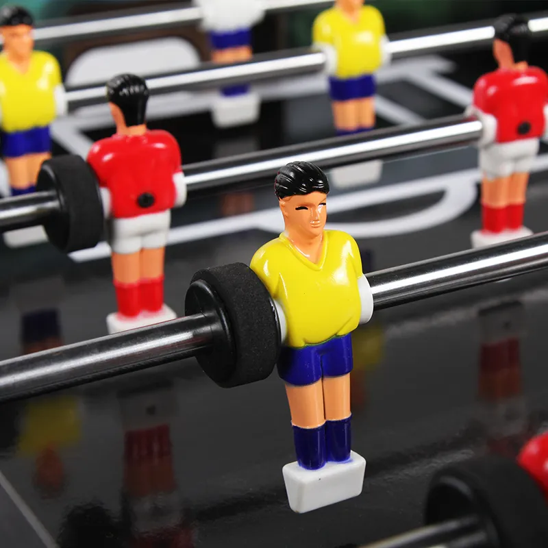 HUANGGUAN Wooden Foosball Table, Double Player Battle Table, Parent And Child Interaction Board Games-2