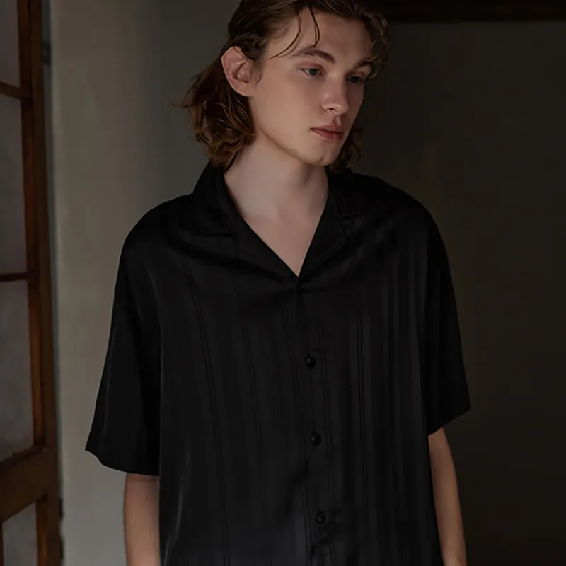 Same Language Men Pajama Sets-4