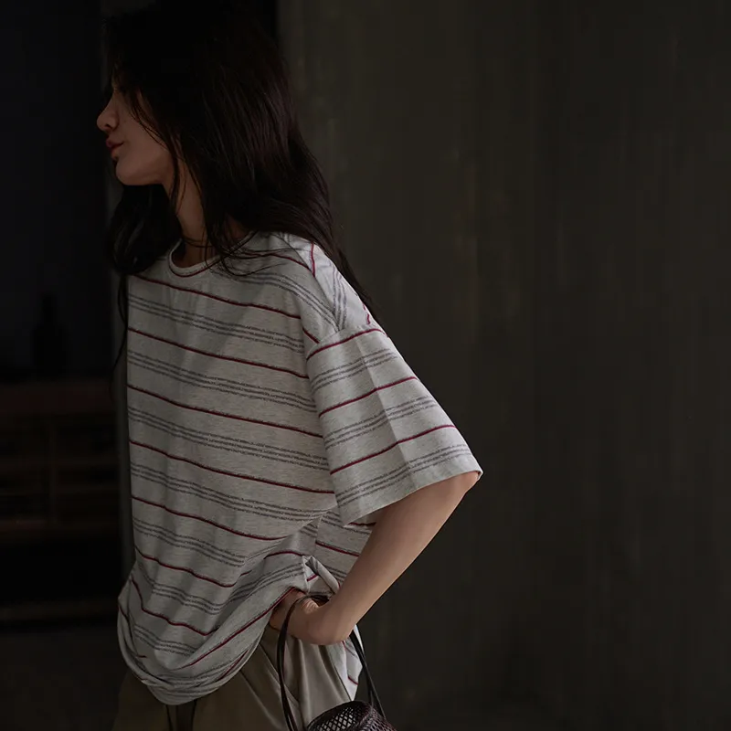 Same Language Pajama Set Women's Pale Snow White · Linen Brown · With Pattern-1