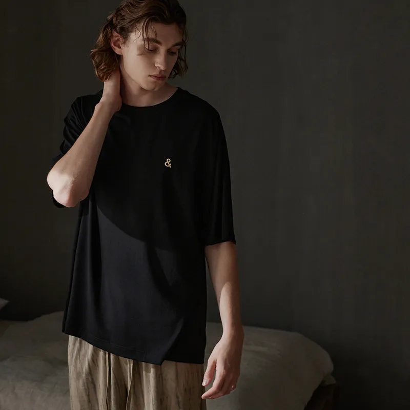 Same Language Men Pajama Sets-5