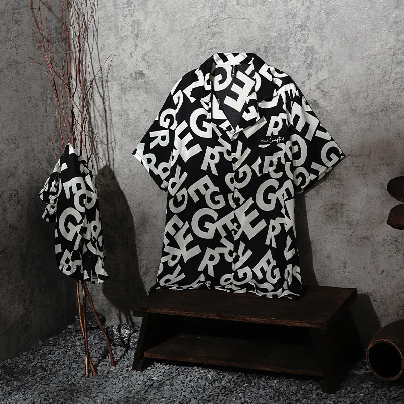 Same Language Men Pajama Sets-3