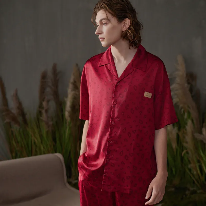 Same Language Men Pajama Sets-2