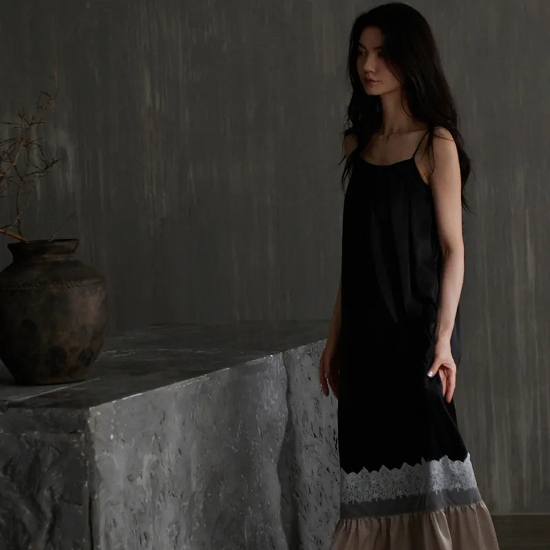 Same Language Nightgown Women's Ink Raven-4