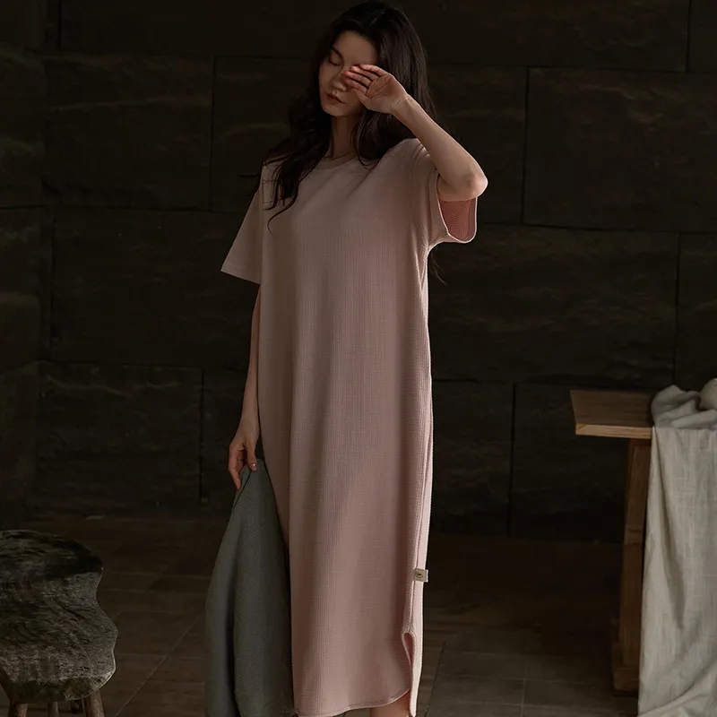 Same Language Nightgown Women's Moon Season Pink-1