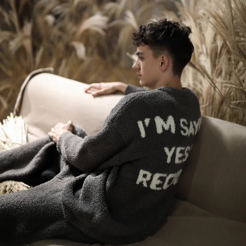 Same Language Unisex Pajama Sets-15