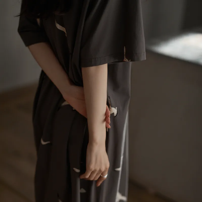 Same Language Women's Nightgowns-4