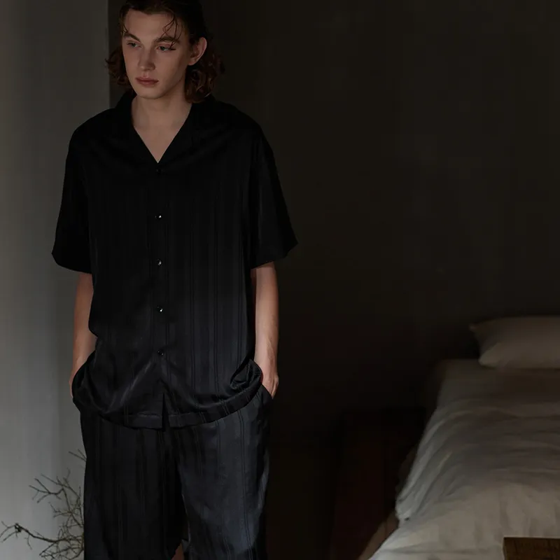Same Language Men Pajama Sets-2