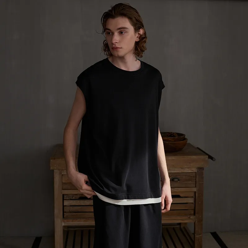 Same Language Pajama Set Men's Deep Black-1