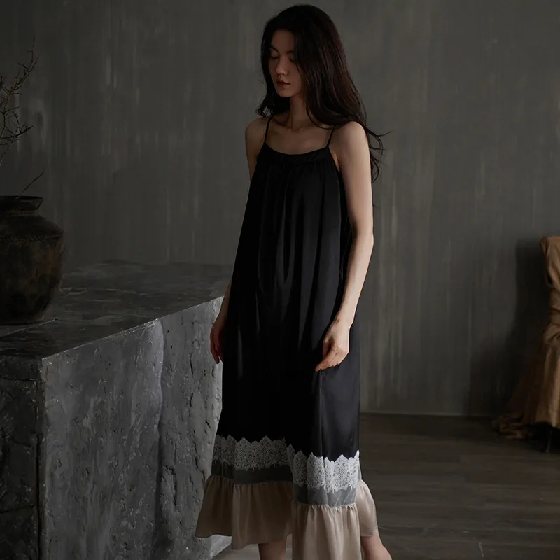 Same Language Nightgown Women's Ink Raven-2
