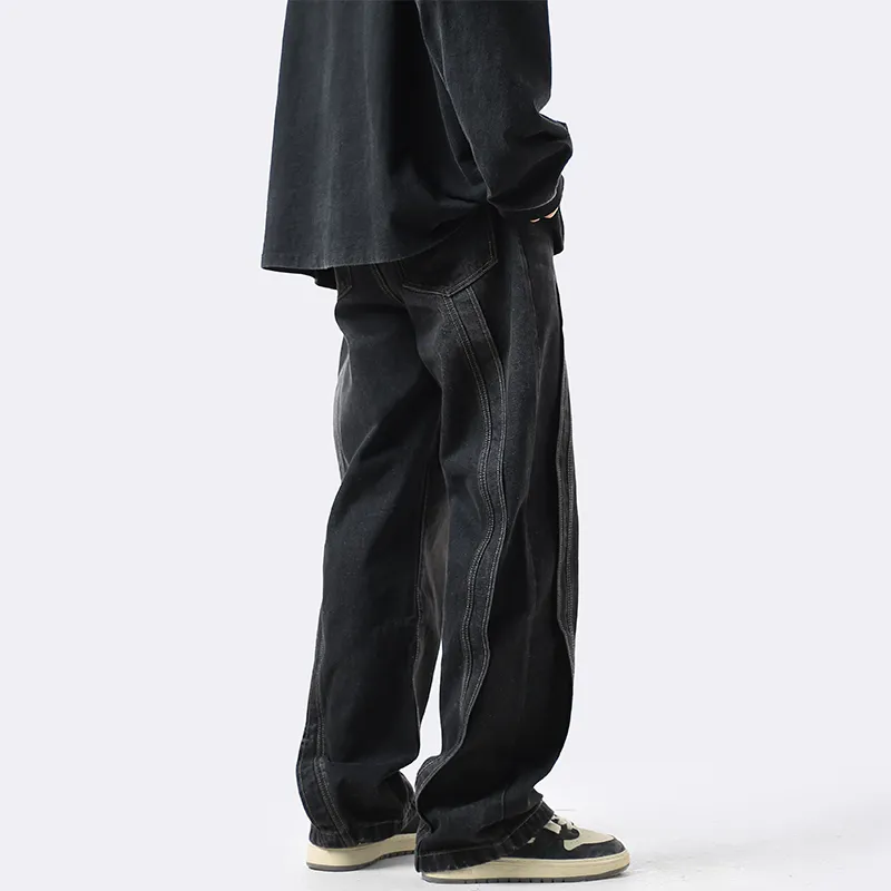 Warrior Huichao Riding The Wind Collection Jeans Unisex-2