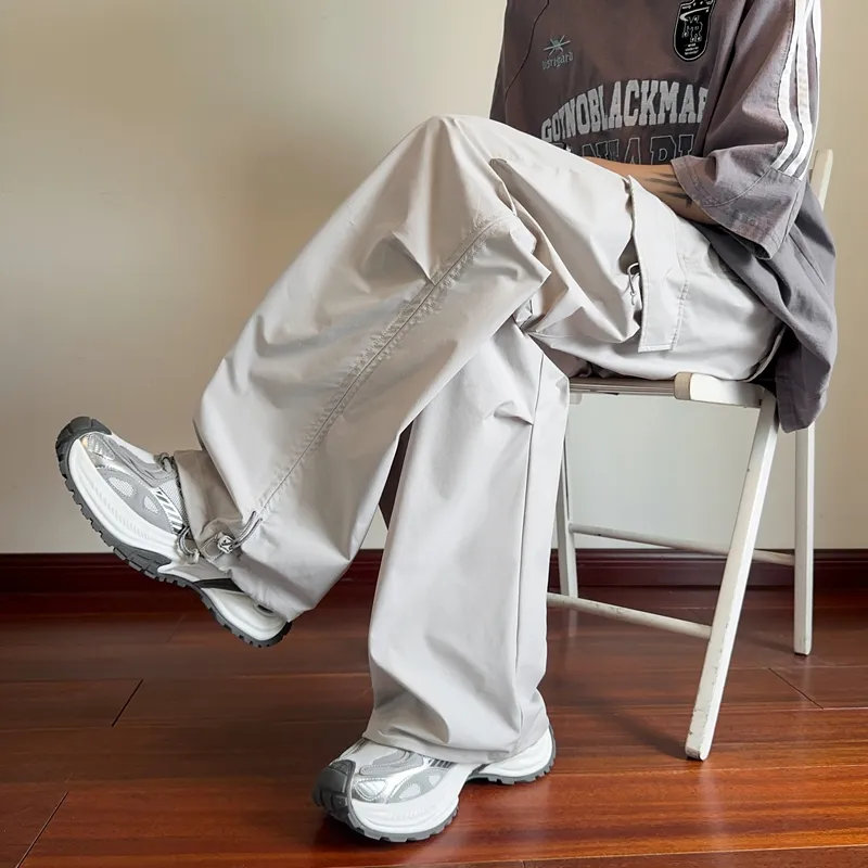 Warrior Huichao Riding The Wind Collection Cargo Pants Unisex-7