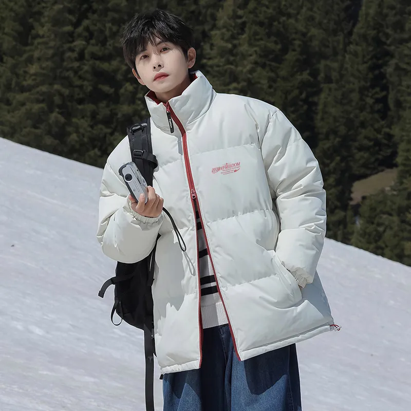 Warrior Ride The Wind Collection Open Ended Smile Collection Puffer Jacket Unisex-9