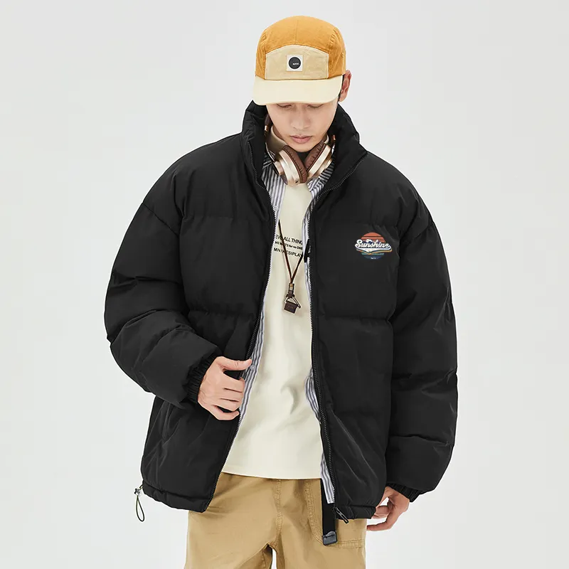 Warrior Ride The Wind And Waves Series Puffer Jacket Unisex-2
