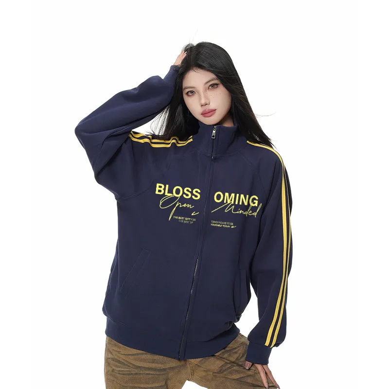 Warrior Huichao Riding The Wind Collection Baseball Jacket Unisex-3