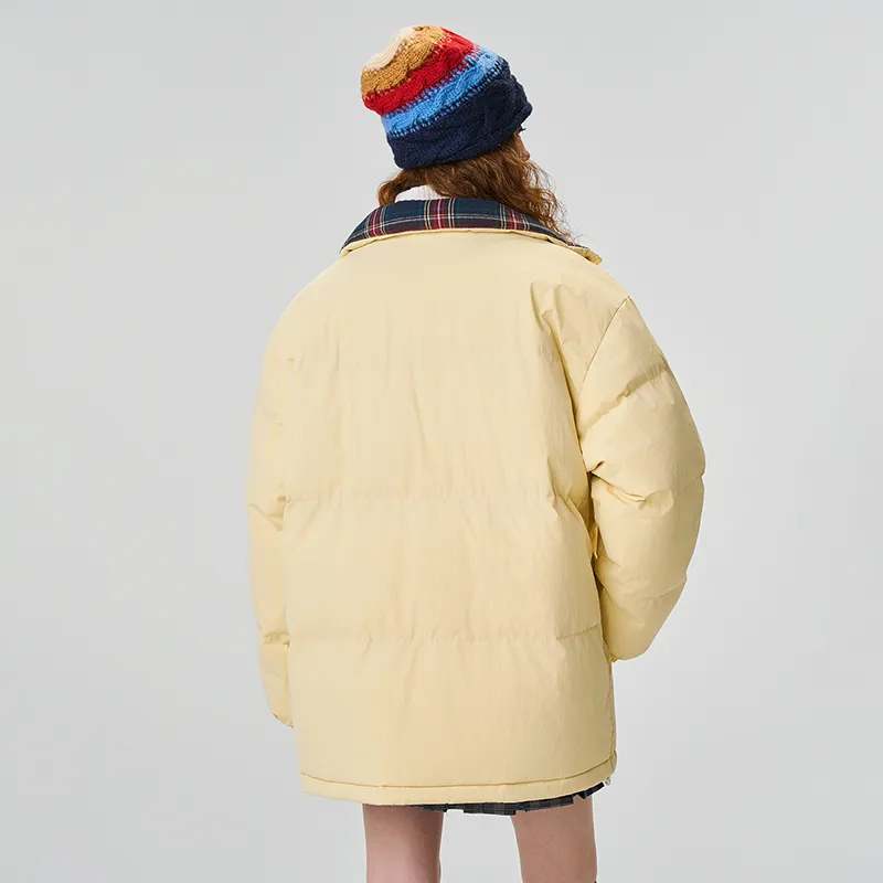 Warrior Ride The Wind Collection Open Ended Smile Collection Puffer Jacket Unisex-12