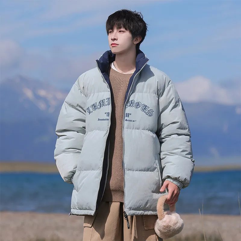 Warrior Ride The Wind Collection Open Ended Smile Collection Puffer Jacket Unisex-7