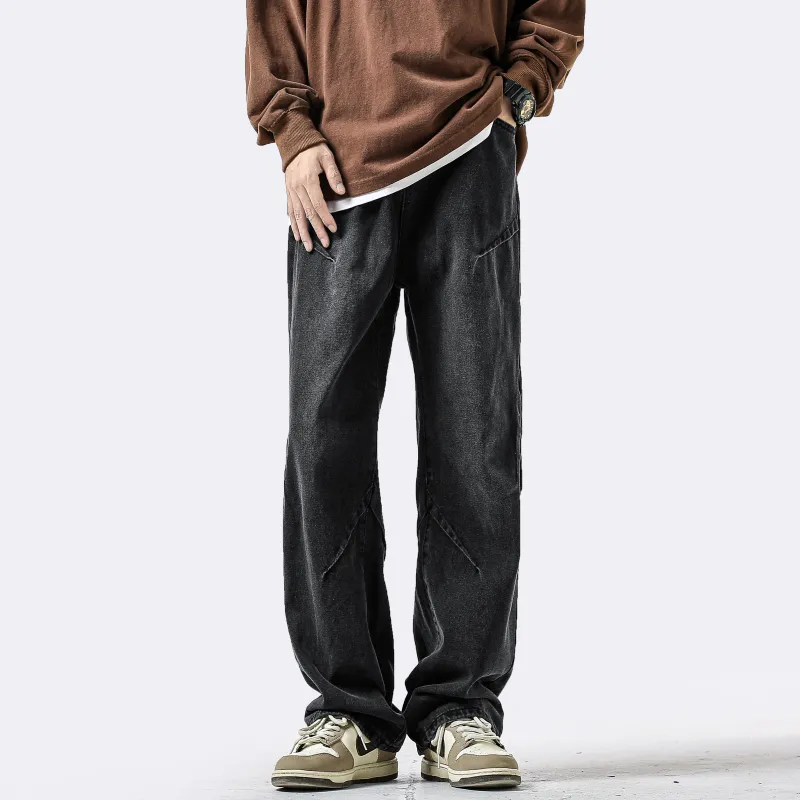Warrior Huichao Riding The Wind Collection Jeans Unisex-2