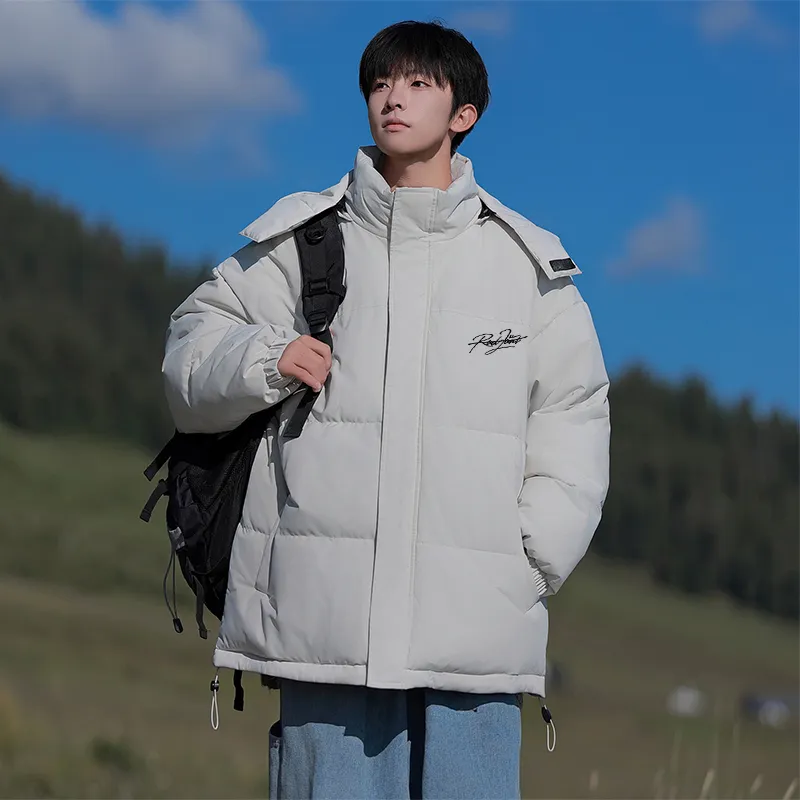 WARRIOR Ride The Wind And Waves Series Puffer Jackets Unisex-27